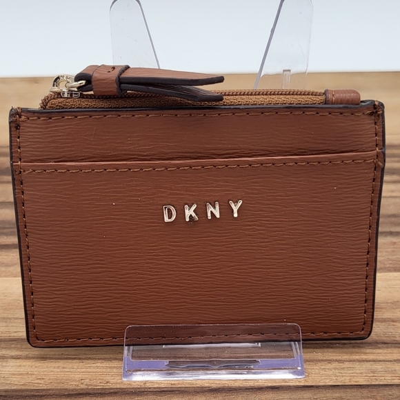 Dkny Handbags - DKNY Brown Card Holder, Like New